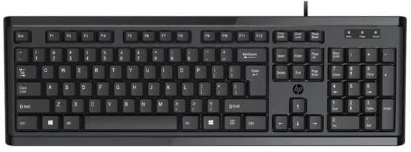 HP 6CB78PA K10 Kablolu Klavye - Resim 2