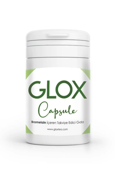 GLOX Tea Bromelain Ve Collagen Içeren Gıda Takviyesi - Resim 2