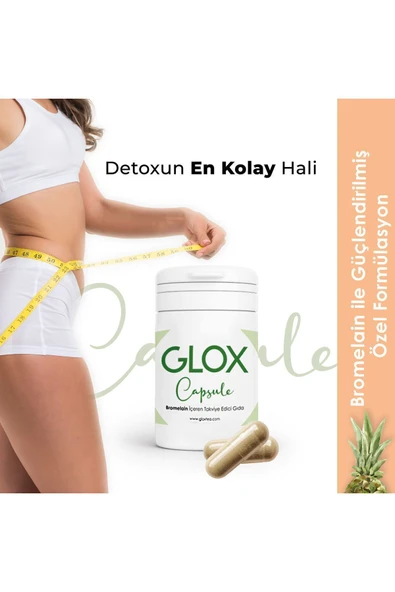 GLOX Tea Bromelain Ve Collagen Içeren Gıda Takviyesi ürün görseli