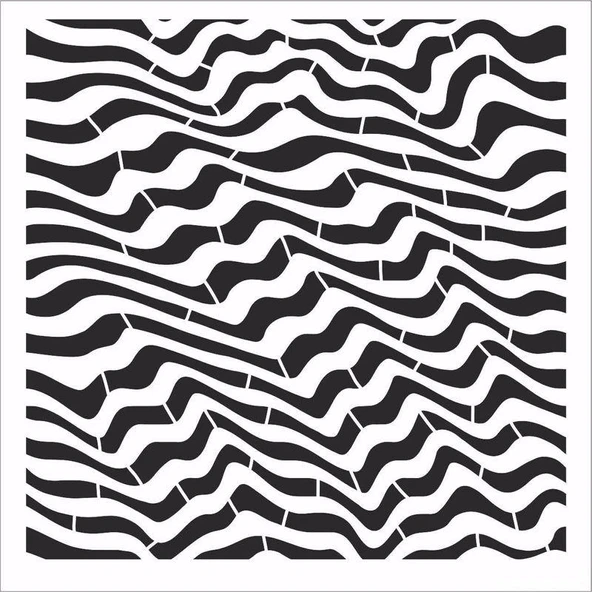 HDM140 Home Dekor Midi Stencil (25X25) ürün görseli