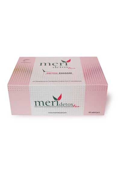 Meri Detox Tea Detoks Çayı 60 Adet ( 1 Aylık Kullanım ) - 4