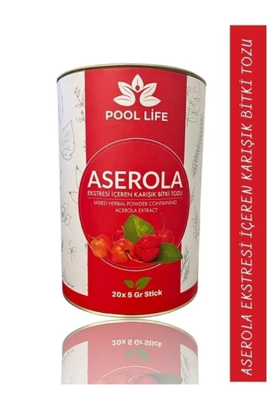 Kozmik Bitkisel Aserola Tozu Aserola Ekstresi Içeren Karışık Bitki Çayı 20li Stick ürün görseli 1
