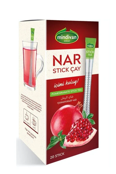 Mindivan Nar Stick Çay ürün görseli