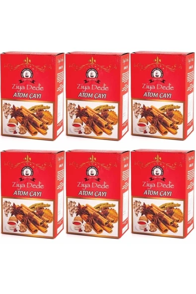 Ziyadede Ziya Dede Atom Çayı 6 Kutu ürün görseli