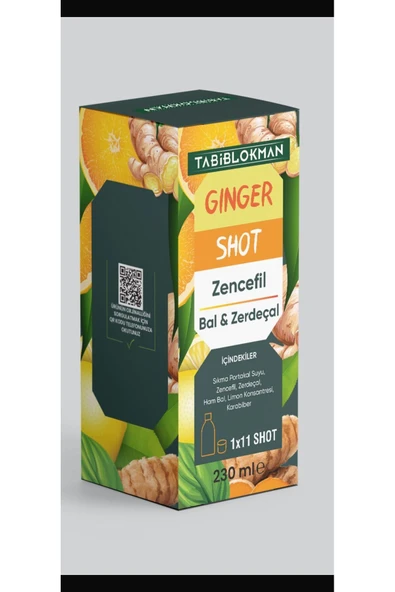 Tabib Lokman Gınger Shot Zencefilli İçecek (11 Shot Bardağı) 230 ml - Resim 2
