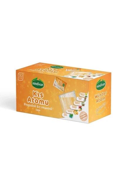 Mindivan Kış Atomu Propolisli ve C Vitaminti Bitki Çayı 180 gr