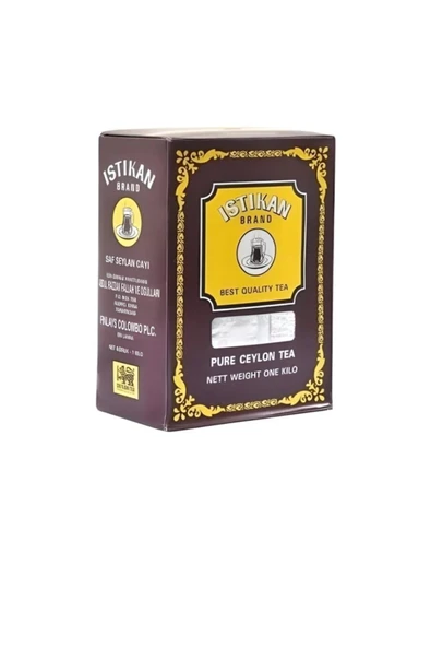 İSTİKAN Istıkan Brand Pure Ceylon Tea Ithal Siyah Seylan Çayı ( Kaçak Çay ) - 4
