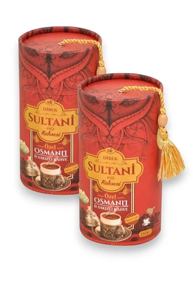 aleyna baharat Damla Sakızlı Dibek Kahvesi 200 gr * 2 Adet - 1