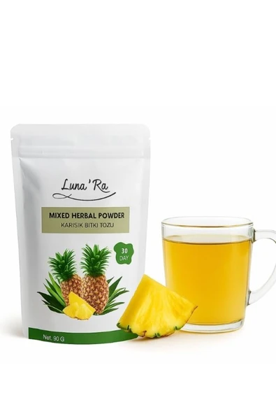 Lunara Bromelain Ananas İçeren Detoks Form Çayı 1 Aylık Kullanım - 3