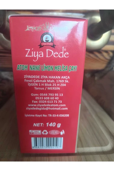 Ziyadede Zıya Dede 150ml Nane Limon - 3