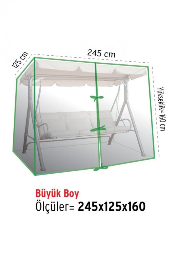 Homaks Salıncak Koruma Örtüsü 245x125x160 - 2
