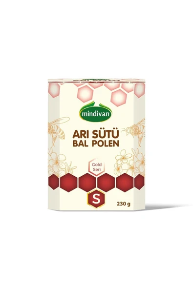 Mindivan Arı Sütü Bal Polen (süper) 230 G - 1