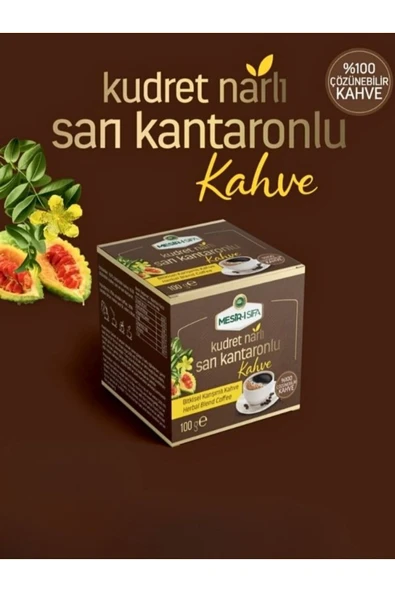 aleyna baharat Kudretnarlı Kahve Sarı Kantaronlu Kahve 100 Gr - 1