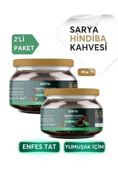 SARYA 2 Adet Hindiba Kahve 2x 150 Gr 2 Adet Hindiba kahve - 1