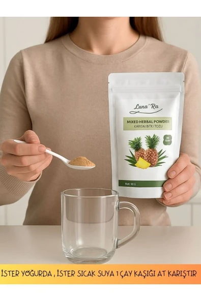Lunara Bromelain Ananas İçeren Detoks Form Çayı 1 Aylık Kullanım - 2