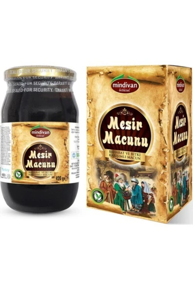 Mindivan Siftaholsun Çarşı Mesir Macunu 420 Gr - 1
