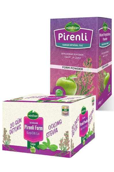 Mindivan Pirenli Form Toz Bitkisel Ürün Grubu