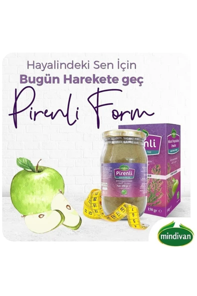 Mindivan Pirenli Form Toz 135 Gr (diet Destek Ürünü) - Resim 2