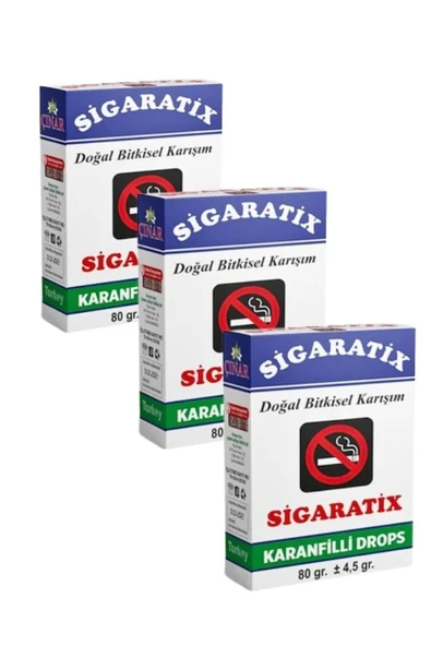 aleyna baharat Sigaratix Karanfilli Doğal Bitkisel Karışım 3 Adet ürün görseli