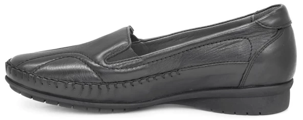 FORELLİ LADY ORTOPEDİK YUMUŞAK DERİ GÜNLÜK KADIN AYAKKABI - Resim 3