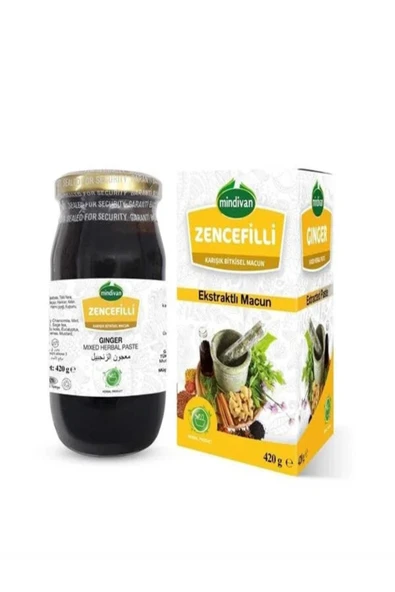 Mindivan Zencefilli Karışık Bitkisel Macun 420 Gr ürün görseli