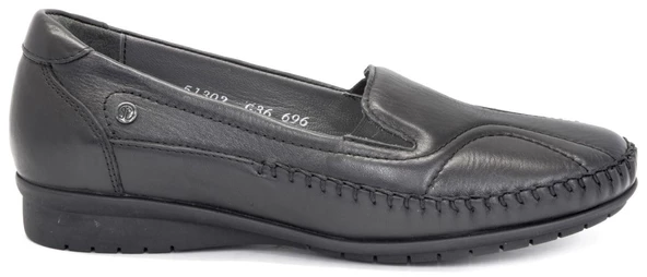 FORELLİ LADY ORTOPEDİK YUMUŞAK DERİ GÜNLÜK KADIN AYAKKABI - Resim 5