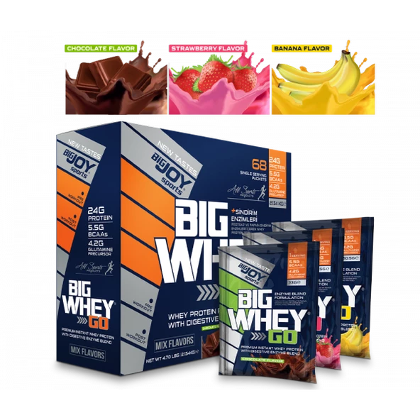 BigJoy Big Whey Go Protein 2070 Gr 68 Saşe