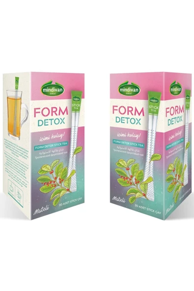 Mindivan Form Stick Çay 20 Li ( Diet Destek Ürünü ) ürün görseli