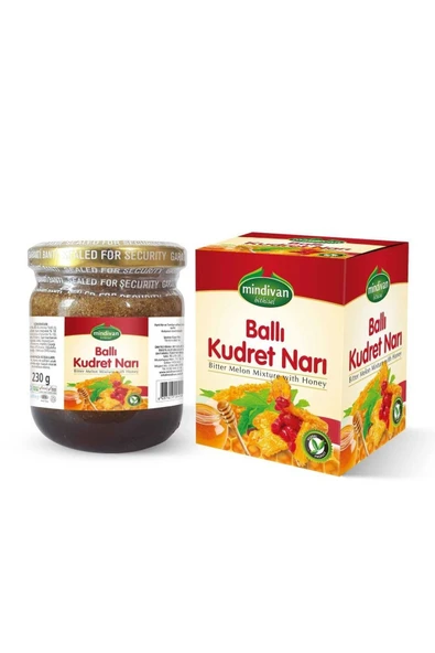 Mindivan Ballı Kudret Narı Macun 230 Gr - 1