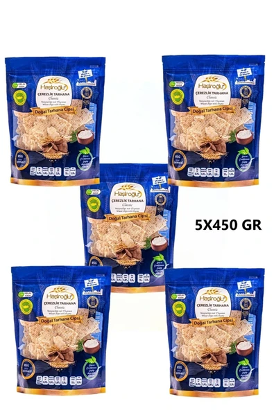 Komsu kuruyemis Haşiroğlu Çerezlik Tarhana 5x450 Gr