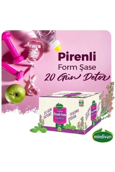 Mindivan Pirenli Form Detox Çayı 40 'lı Süzen Poşet (diet Destek Ürünü) - Resim 2