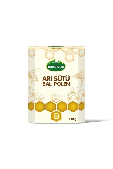 Mindivan Arı Sütü Bal Polen (bebe) 230 G