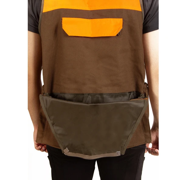 Hunthink Camel Turuncu Avcı Yeleği - 6