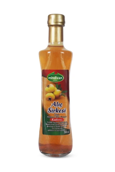 Mindivan Katkısız Alıç Sirkesi 500 Ml - 1