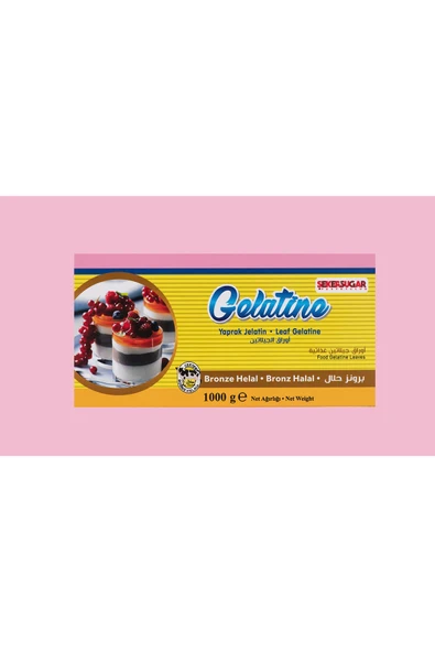 PastaLife Yaprak Jelatin 5'li - 1