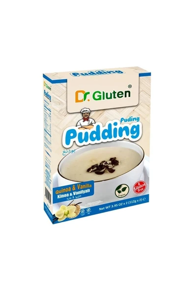 Dr.Gluten Dr. Gluten Glutensiz Kinoalı ( Kakaolu Çilekli Vanilyalı ) Puding Set 3 x 224 Gr - 4