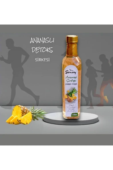 Şenay Pineapple Vinegar 500 ML Pineapple Detox Vinegar