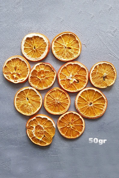 Mimoza Bitki Market Doğal Portakal Kurusu Cipsi 50 Gr - 3