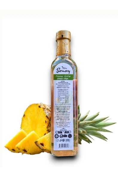 Şenay Ananaslı Detoks Sirkesi Ananas Sirkesi 500 ML - 3