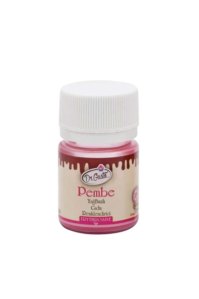 Dr. Gusto Dr Gusto Yağ Bazlı Pembe Toz Çikolata Renklendirici 7 Gr
