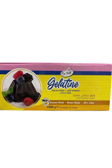 Dr. Gusto DR GUSTO YAPRAK JELATİN 1000 Gr. - 1