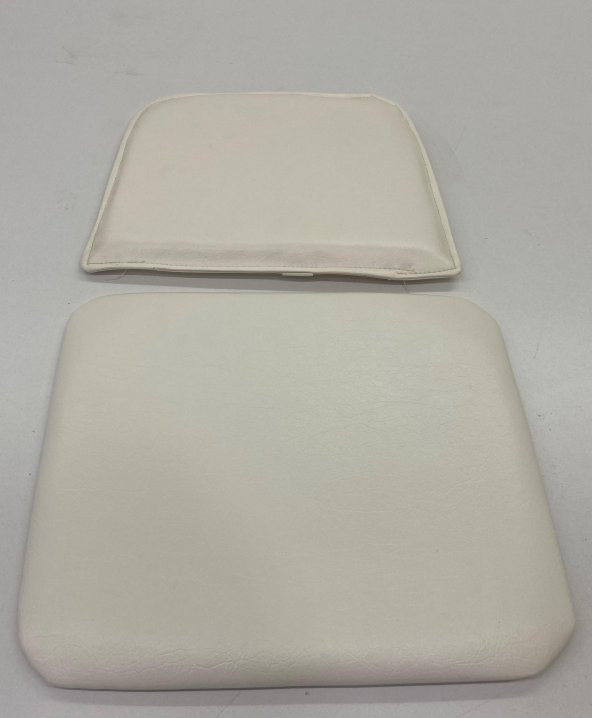 Knsz minder seti 1 li mazlum byz suni deri oturma ve sırt tel sandalyesi minderi bir arada - Resim 2