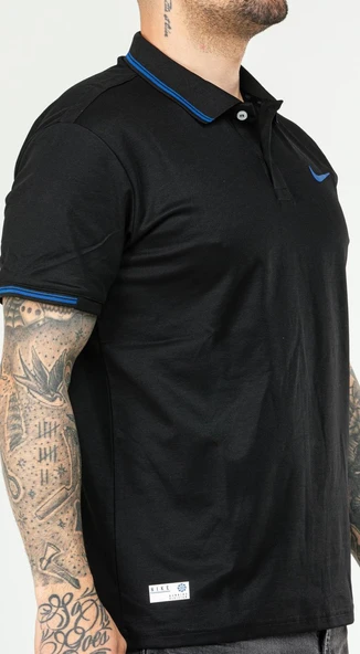 Nike EF-4522 Erkek Polyester Mesh Polo Yaka T-Shirt
