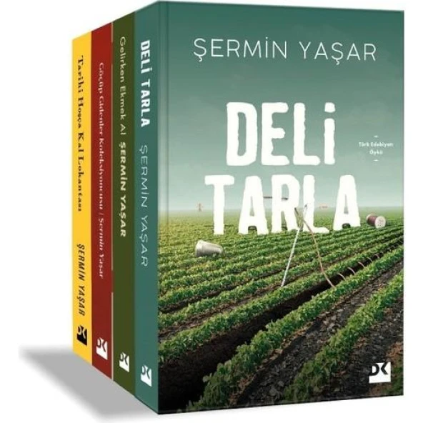 Şermin Yaşar Seti 4 Kitap (Gelirken Ekmek Al Göçüp Gidenler Koleksiyoncusu Deli TarlaTarihi Hoşça Kal Lokantası)