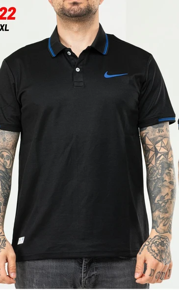 Nike EF-4522 Erkek Polyester Mesh Polo Yaka T-Shirt - 4