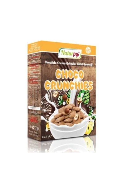 Naturpy Glutensiz Fındıklı Krema Dolgulu Tahıl Gevreği 225 gr - 1