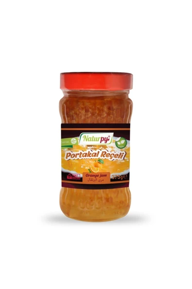 Naturpy Portakal Reçeli 375g (glutensiz) Vegan