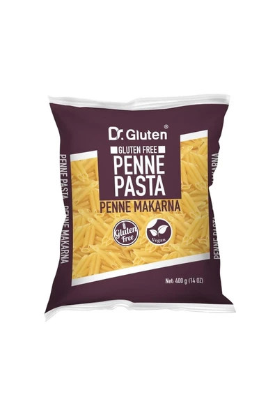 Dr.Gluten Glutensiz Boru Makarna 6'lı Set (PENNE) 400 gr X 6 Adet - Resim 4