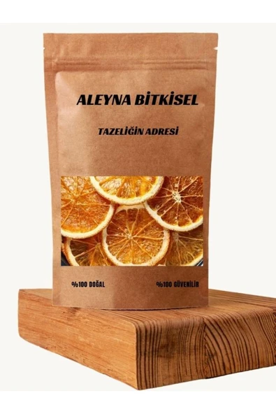 aleyna baharat Portakal Kurusu 100g Kurutulmuş Portakal Portakal Dilim Portakal Cips ürün görseli