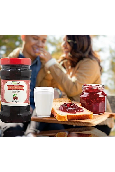 Naturpy Glutensiz Vişne Reçeli 375 G - Cherry Jam Gluten Free - 2